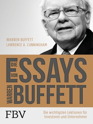cover image of Die Essays von Warren Buffett
